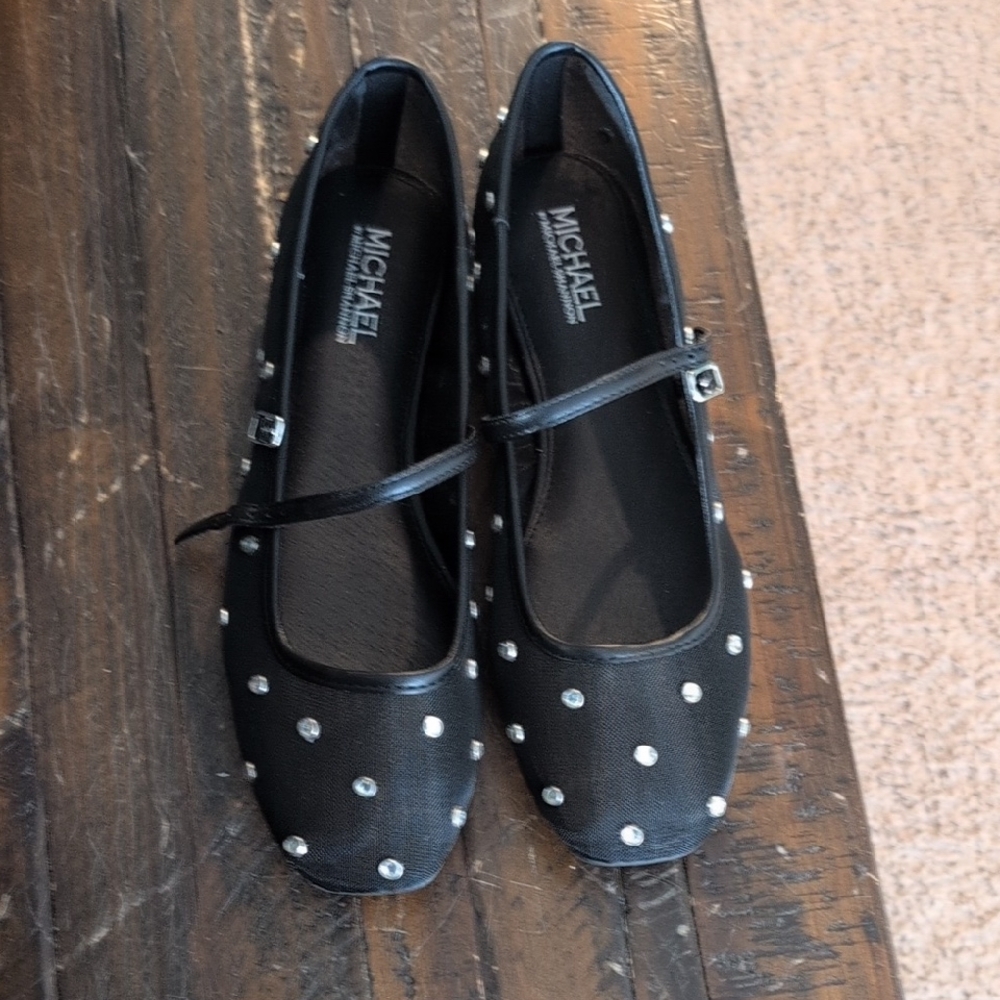 MICHAEL By Michael Shannon Mary Jane Flats Size 9